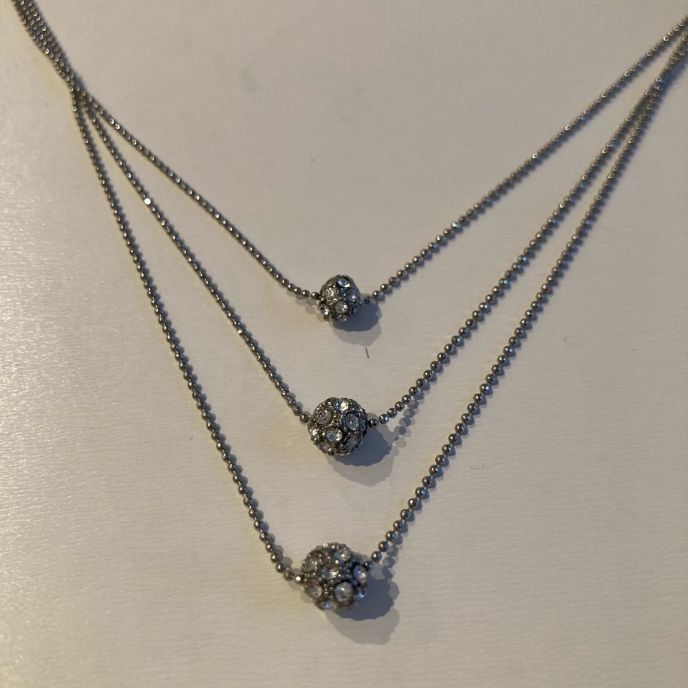 MEXX, Silver Colour, 3 Rows, Necklace - Picture 3 of 4